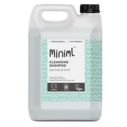 Miniml Shampooing Arbre à Thé & Menthe Recharge 5L