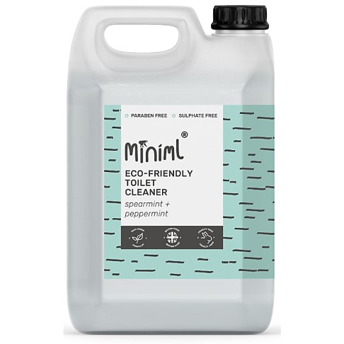 Miniml Gel Nettoyant Toilettes Menthe Poivrée & Verte Recharge 5L