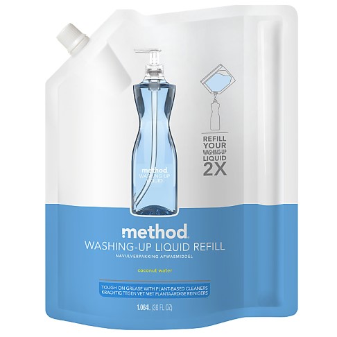 Method Liquide Vaisselle Eau de Coco Recharge