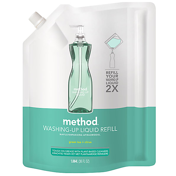 Method Liquide Vaisselle The Vert & Agrumes Recharge