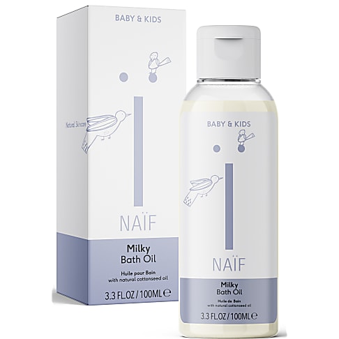 NAÏF Baby Huile de Bain Laiteuse