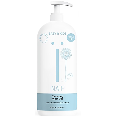 Naïf Gel Douche & Bain Nettoyant pour Bébés & Enfants