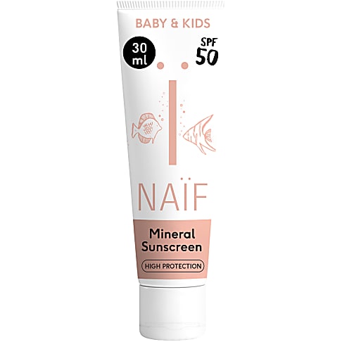 Naïf Crème Solaire SPF50 (pour bébés & enfants) 30ml