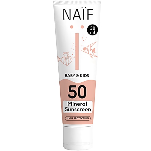Naïf Crème Solaire SPF50 (pour bébés & enfants) 30ml