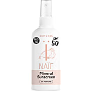 Naïf Spray Solaire 0% Parfum pour Bébé et Enfant FSP50 (100ml)