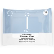NAÏF Lingettes Nettoyantes Visage Sans Plastique