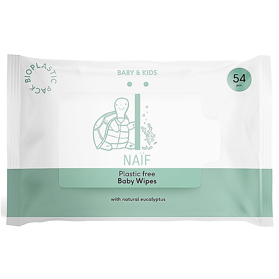 Naïf Lingettes Sans Plastique (54 pc)