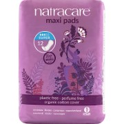 Natracare Maxi Serviettes Hygiéniques Super 12pcs