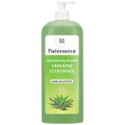 Natessance - Shampooing Douche Verveine Citron - Sans Sulfates - 1 l