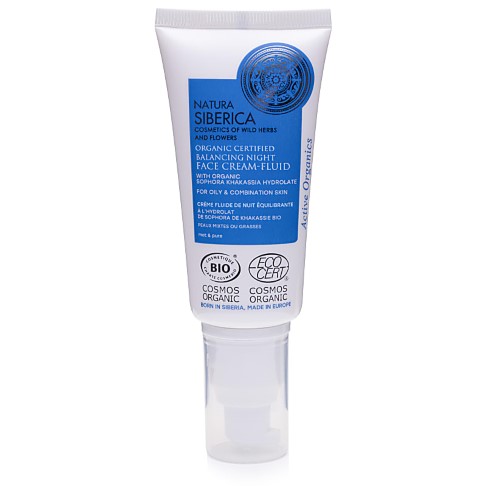 Natura Siberica Creme Fluide de Nuit Équilibrante (peaux mixtes ou ...