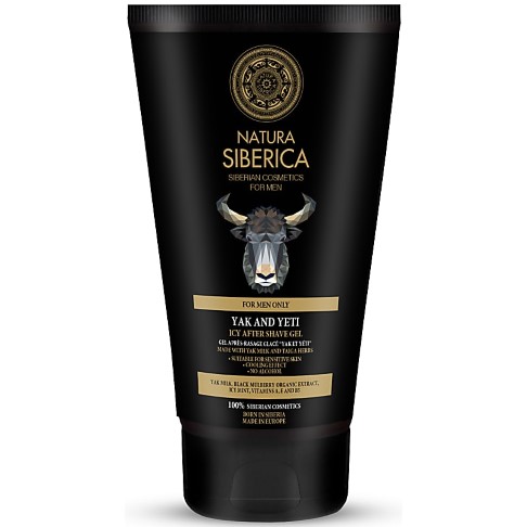 Natura Siberica Homme Gel Apres-Rasage Glace - Yak & Yeti