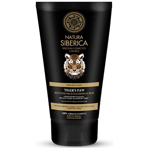 Natura Siberica Homme Gommage Visage Nettoyant Dynamisant - Tiger's...