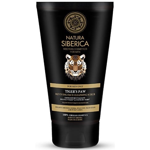 Natura Siberica Homme Gommage Visage Nettoyant Dynamisant - Tiger’s Paw