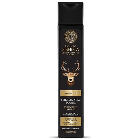 Natura Siberica Homme Shampooing Antipelliculaire - Siberian Stag P...