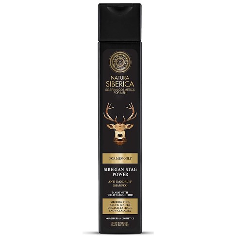 Natura Siberica Homme Shampooing Antipelliculaire - Siberian Stag Power