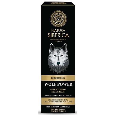 Natura Siberica Homme Crème Visage Super Tonique - Wolf Power