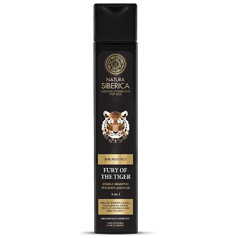 Natura Siberica Homme Shampooing Énergetique - Fury of the Tiger