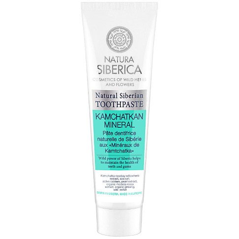 Natura Siberica Dentifrice - Mineraux de Kamtchatka