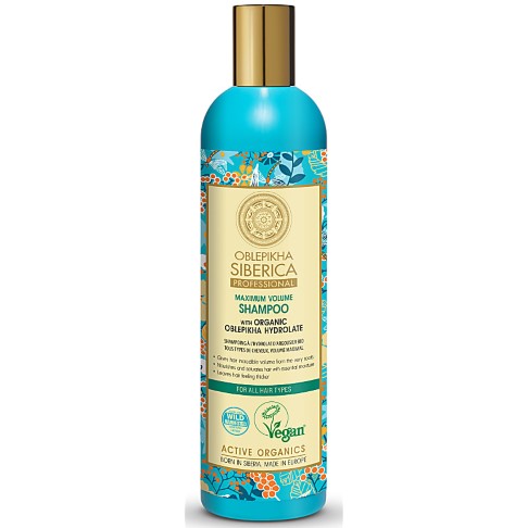 Natura Siberica Shampooing Maximum Volume (tout type de cheveux)