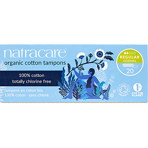 Natracare Tampons en Coton Bio Regular 20pc (Regular (20))