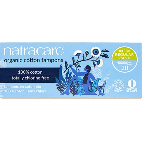 Natracare Tampons en Coton Bio Regular 20pc