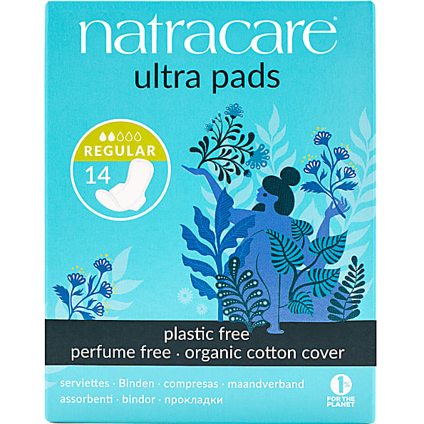 Natracare Ultra Serviettes Hygieniques Regular 14pcs (Regular with ...