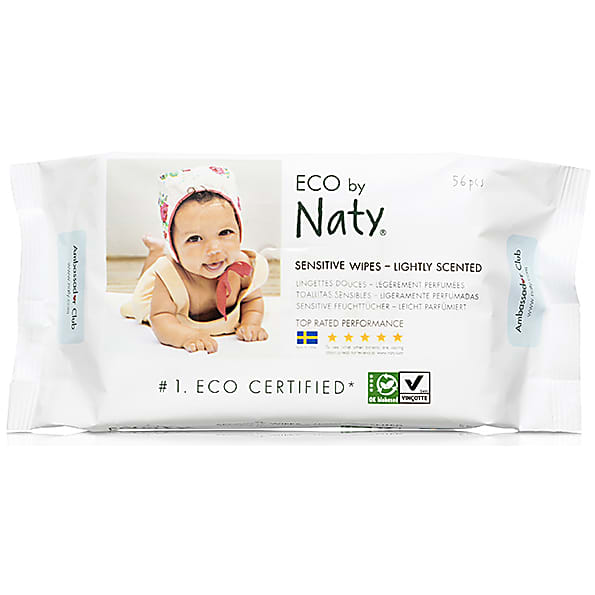 Naty by Nature Babycare - ECO Lingettes Douces Legerement Parfumees