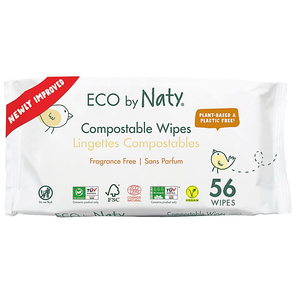 Nature Babycare - ECO Lingettes Douces Sans Parfum