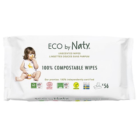 Nature Babycare - ECO Lingettes Douces Sans Parfum