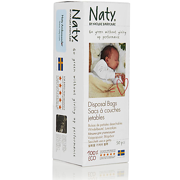 Naty by Nature Babycare - Sac a couches jetables Eco