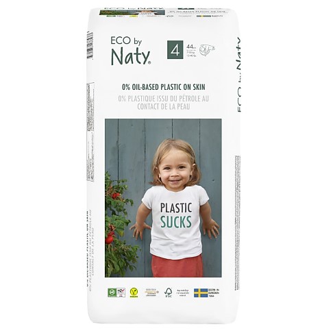 Naty by Nature Babycare - Couches Taille 4 - Pack Économique