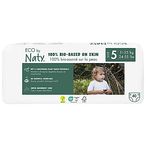 Naty by Nature Babycare - Couches Taille 5 - Pack Économique