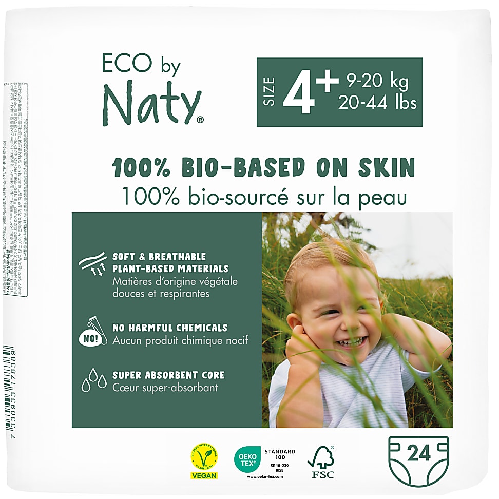 Naty by Nature Babycare - Couches : Taille 4+