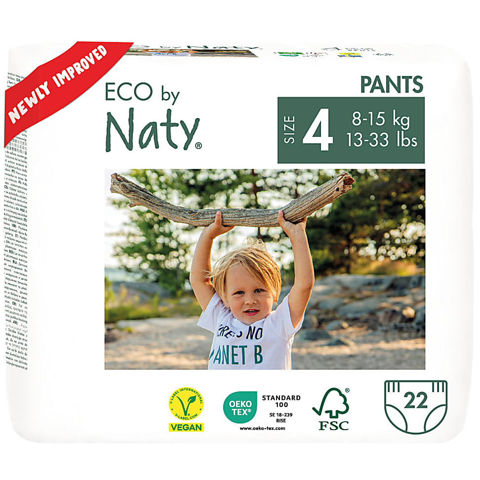 Naty by Nature Babycare - Culotte d'Apprentissage : Taille 4 Maxi/M...