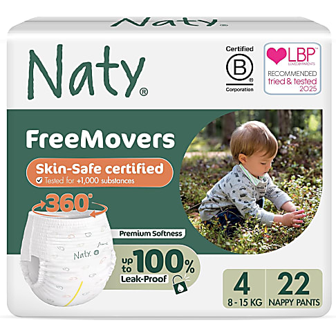 Naty by Nature Babycare - Culotte d'Apprentissage : Taille 4 Maxi/Maxi Plus