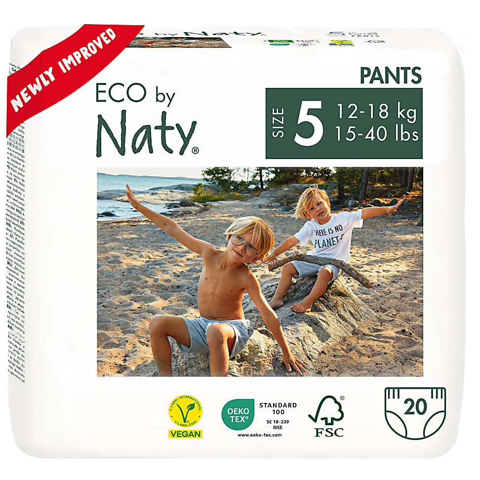 Naty by Nature Babycare - Culotte d'Apprentissage : Taille 5 Junior