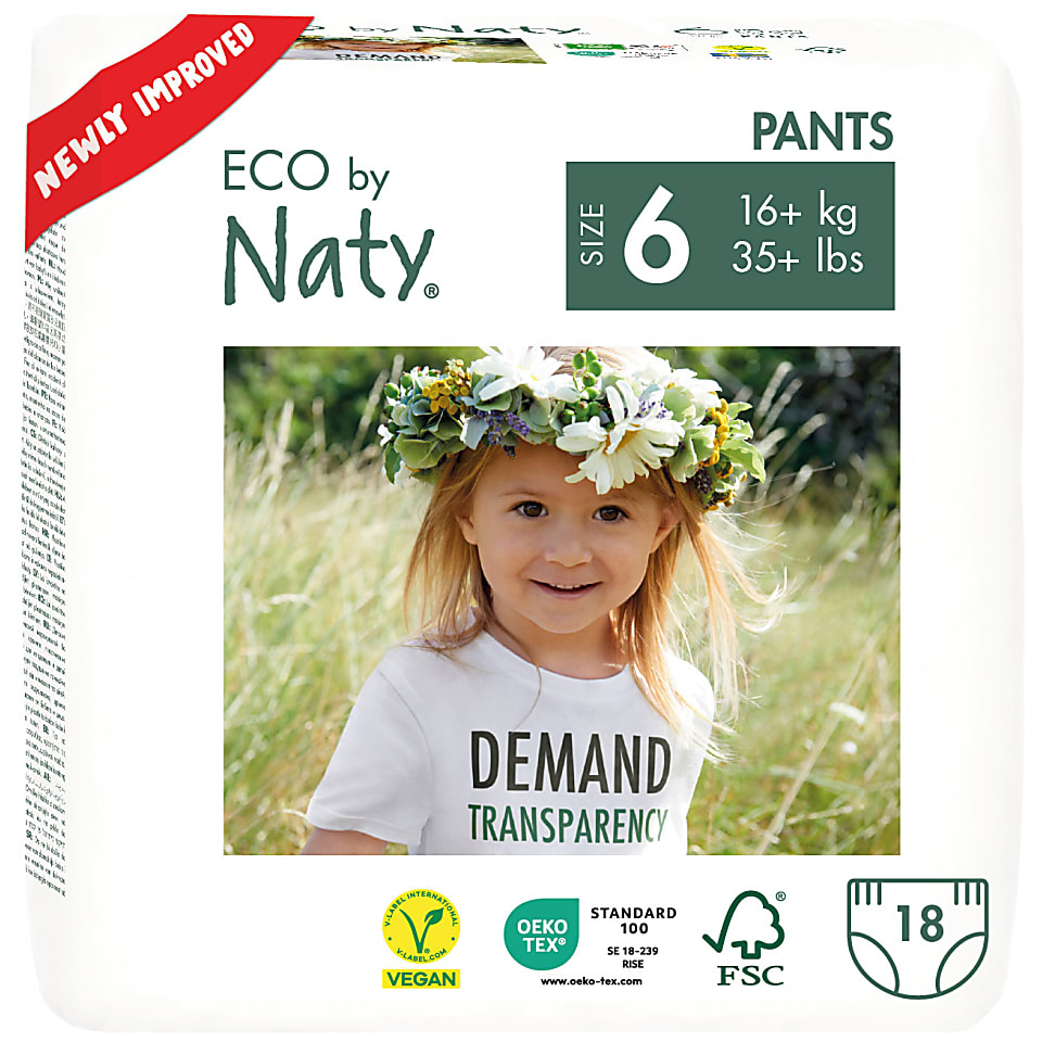 Naty by Nature Babycare - Culotte d'Apprentissage : Taille 6 X Large