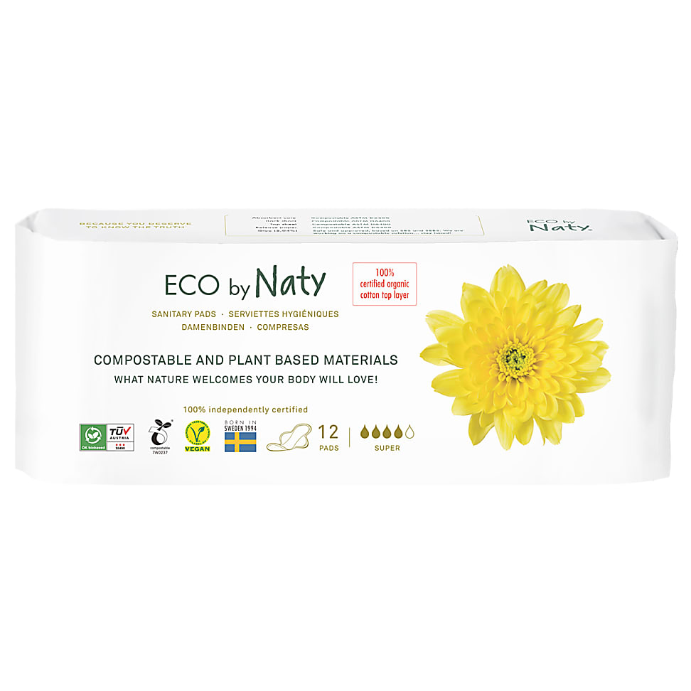 Naty - Serviettes Hygieniques : Super