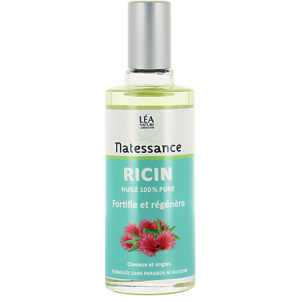 Natessance - Huile de Ricin - Cheveux et Ongles - 50 ml