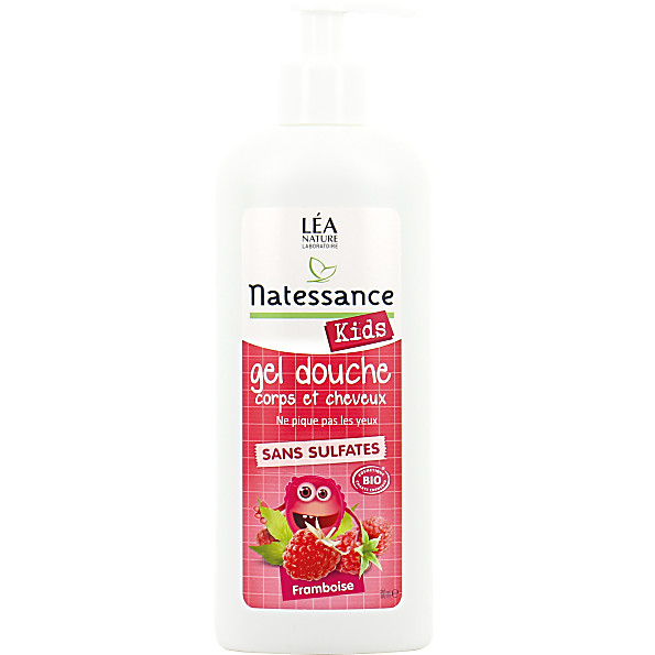 Natessance - Shampooing Douche Kids Framboise