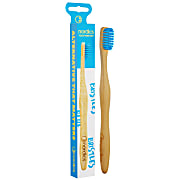 Nordics Bamboo Brosse à Dents à Poils Bleus