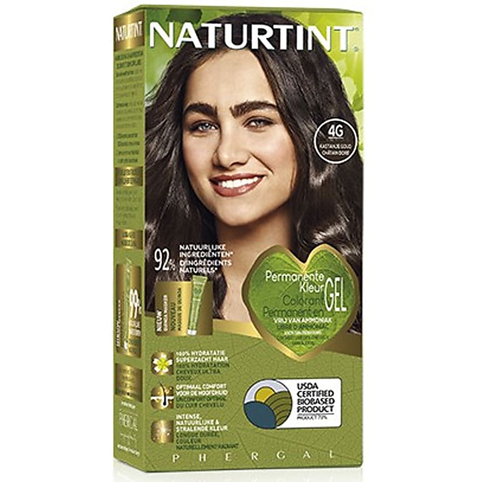 Naturtint - Coloration Capillaire Naturelle - Chatain Dore