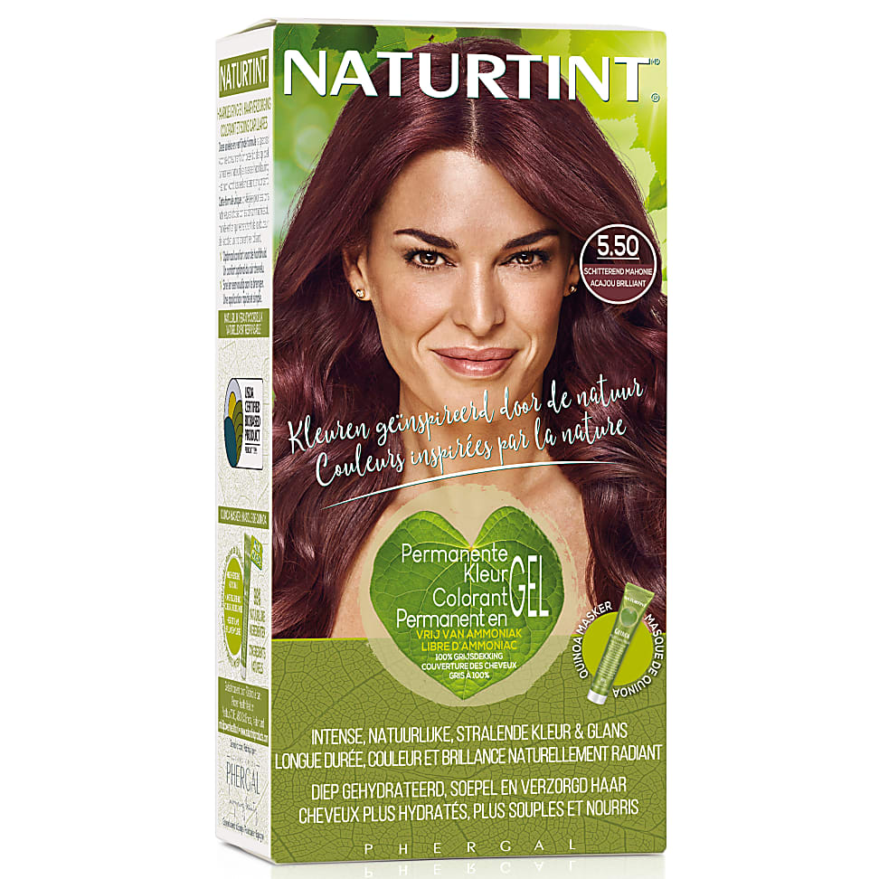 Naturtint - Coloration Capillaire Naturelle - Acajou Brillant