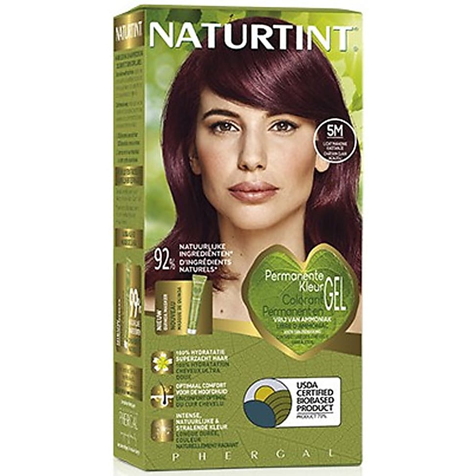 Naturtint - Coloration Capillaire Naturelle - Châtain Clair Acajou