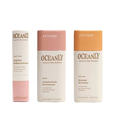 Attitude Oceanly Radiant Rose Kit de Maquillage Végétalien