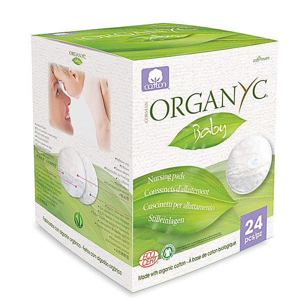 Coussinets d'allaitement Organyc