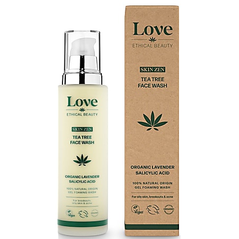 Love Ethical Beauty Skin Zen Nettoyant pour le Visage au Tea Tree