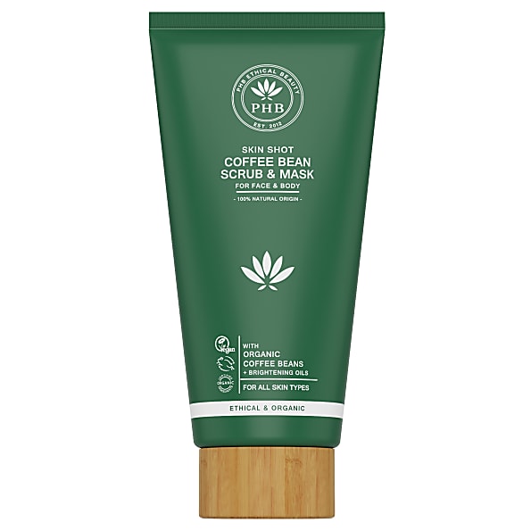 PHB Ethical Beauty Skin Shot: Gommage et Masque aux Grains de Cafe