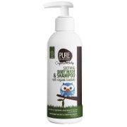 Pure Beginnings Shampooing & Gel Douche Adoucissant pour Bébé - Baobab Biologique