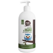 Pure Beginnings Nettoyant & Shampooing Adouccissant pour Bébé - Baobab Biologique